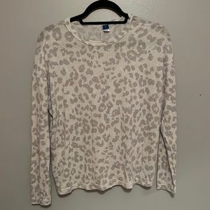 Leopard Print Long Sleeve